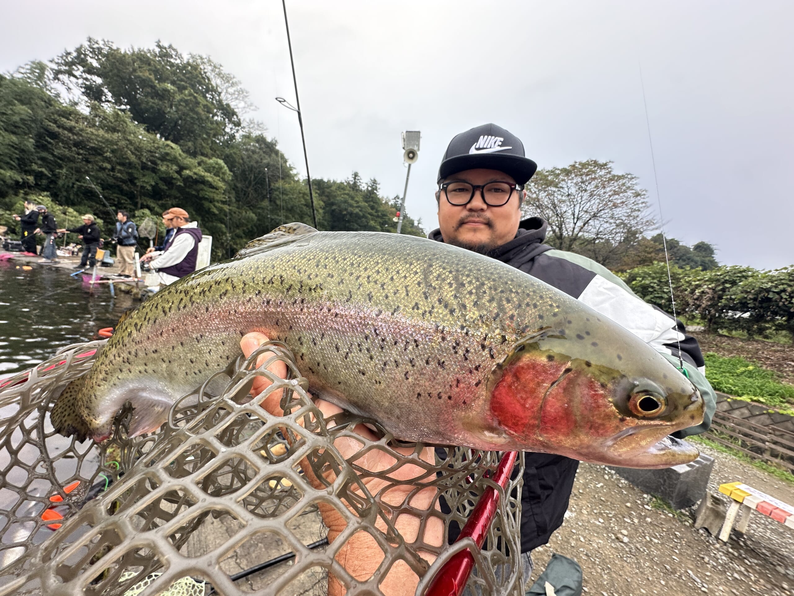 過去に宮城アングラーズヴィレッジで釣れた大きなトラウト